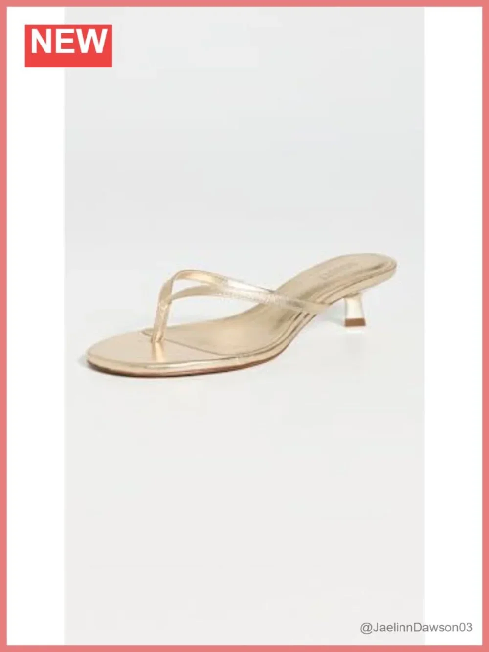 Women's Leather Kitten Heel Sandals Ankle Strap Slip On Dressy